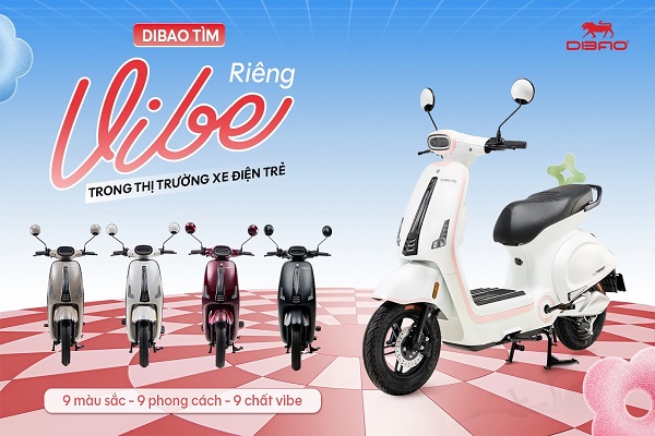 台湾ディバオ、女性向け新型ペダル付き電動バイク「バイブ」発売 [経済] - VIETJOベトナムニュース