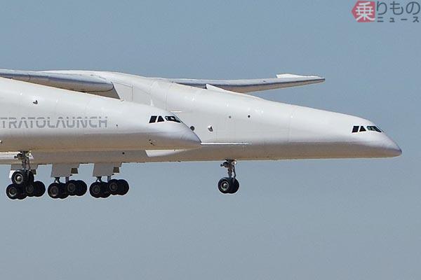 まるで双頭竜 「世界最大の怪鳥飛行機」が「マッハ5超の爆速機」をブッ放す！ 驚愕の一部始終が公開される - carview!