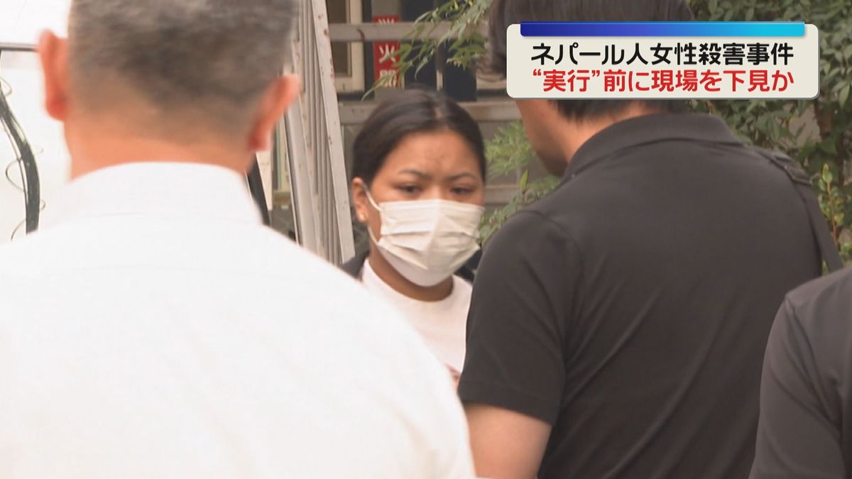 防犯カメラに自転車で行き来する姿　事件前に現場を下見か　ネパール人女性殺害事件　福岡