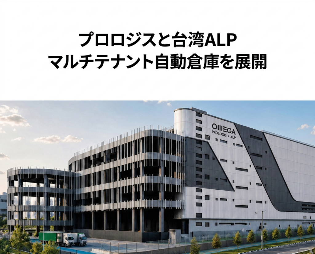 プロロジス/マルチテナント型自動倉庫「OMEGA」を台湾ALPと日本で展開、第1弾は京都府 ─ 物流ニュースのLNEWS プロロジス/マルチテナント型自動倉庫「OMEGA」を台湾ALPと日本で展開、第1弾は京都府 ─ 物流ニュースのLNEWS