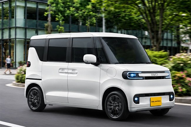 日本市場専用に開発された軽EV「BYD RACCO（ラッコ）」