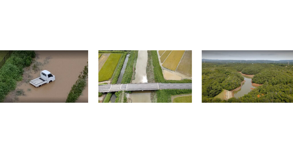 石川県でドローンを活用した大雨被害状況の緊急調査を実施 | KDDI ニュースルーム