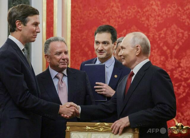 プーチン氏、米特使らと会談 ウクライナ和平案を巡り