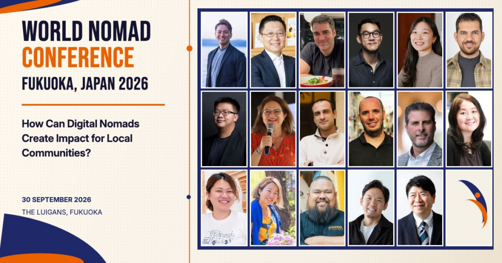 【香川からはコトバス参加】福岡市「World Nomad Conference 2026」9月30日開催決定。「世界の地方創生」先進事例が福岡に集まる! | かがわ経済ニュース|経レポオンライン 【香川からはコトバス参加】福岡市「World Nomad Conference 2026」9月30日開催決定。「世界の地方創生」先進事例が福岡に集まる! | かがわ経済ニュース|経レポオンライン