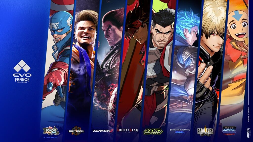 【EVOフランス】フランス ニース「EVO France 2026」：現地時間10/9～11開催