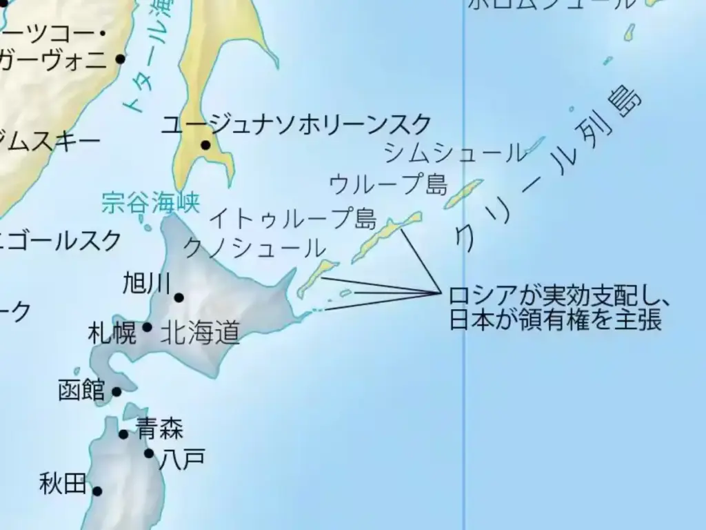 国連推奨「イコールアース」地図、北方領土を露領と同色で表記 | JAPAN Forward 段落テキスト (5)