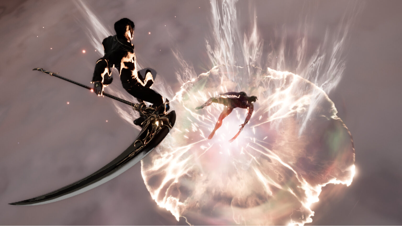 3つの武器を切り替えて斬り，グラップリングフックで飛び回る。チリのチームが作るアクションRPG「Atemporal Silentium」［BGS2026］