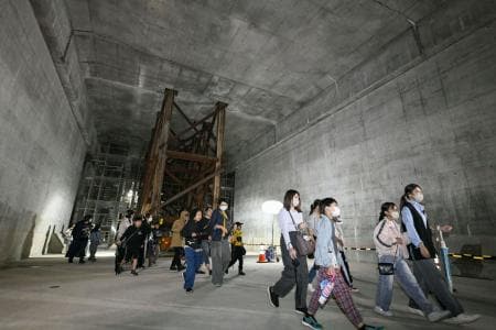 リニアのホーム工事初公開 神奈川県駅 | 全国のニュース | 福井新聞ONLINE