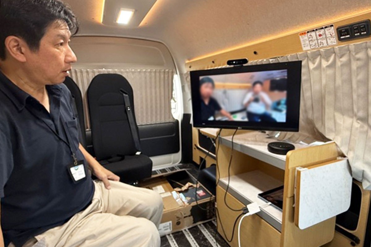 熊本の被災地で活躍。救護室や事務スペースとして支援活動をサポート