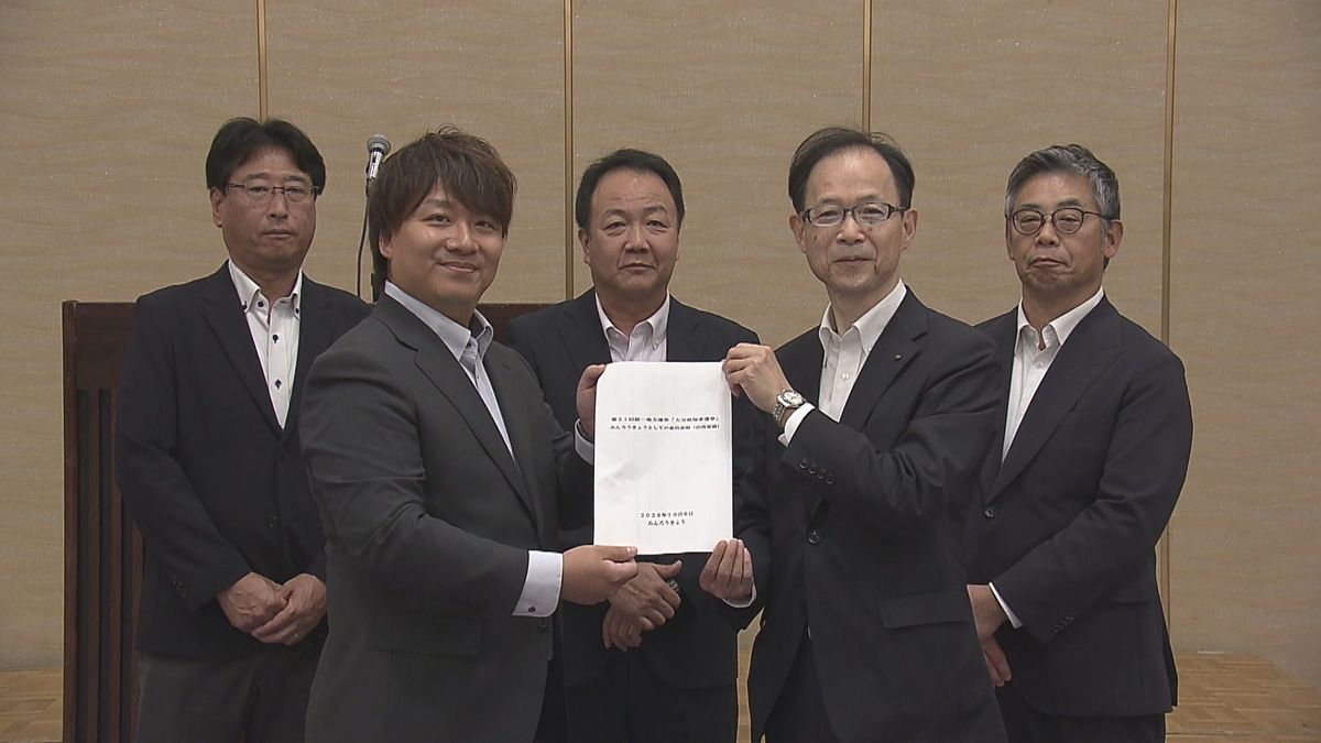 現職の佐藤大分県知事に民間労組でつくる「みんろうきょう」が出馬要請 知事「重く受け止めて検討したい」