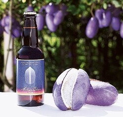 アケビのビール、名物に 山形県朝日町、全国唯一で苦味が魅力 元協力隊員・田岡さん企画