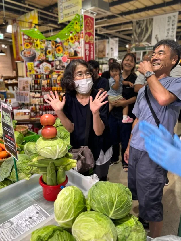 バケツに積み放題~秋野菜~