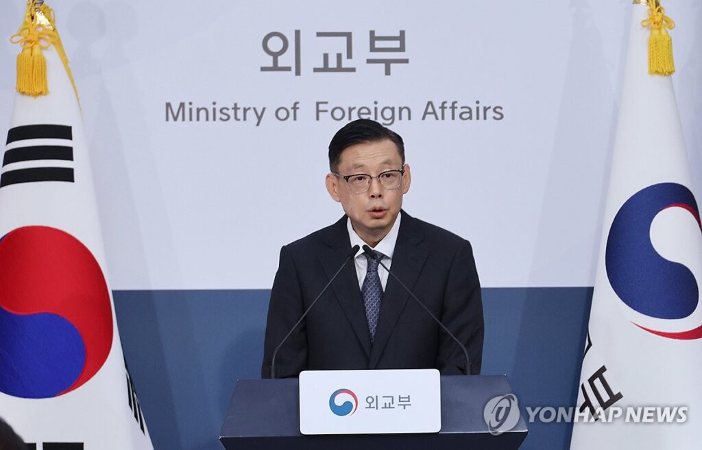 韓国大使館職員の撤収　ウクライナ側から反応なし