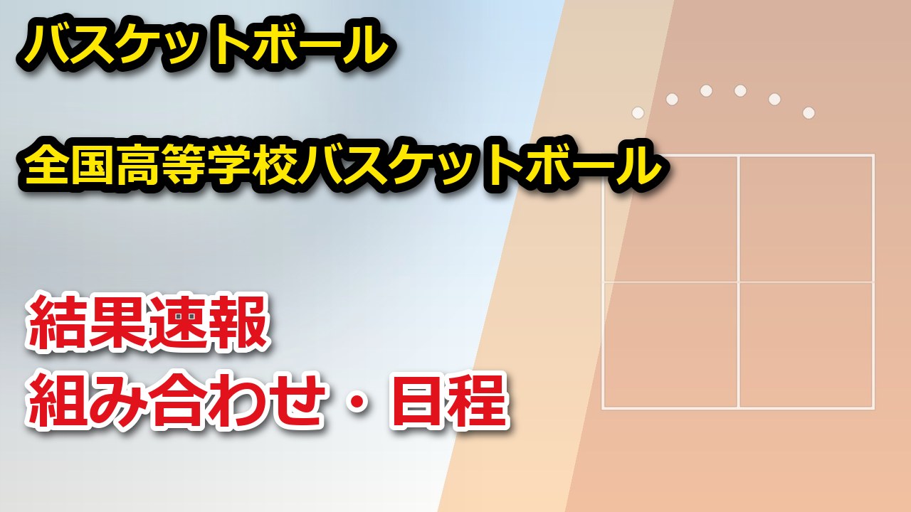 【青森県】第79回全国高等学校バスケットボール選手権大会(ウインターカップ2026) 結果速報・トーナメント表(ドロー)・日程・放送予定（配信）｜青森県バスケットボール協会