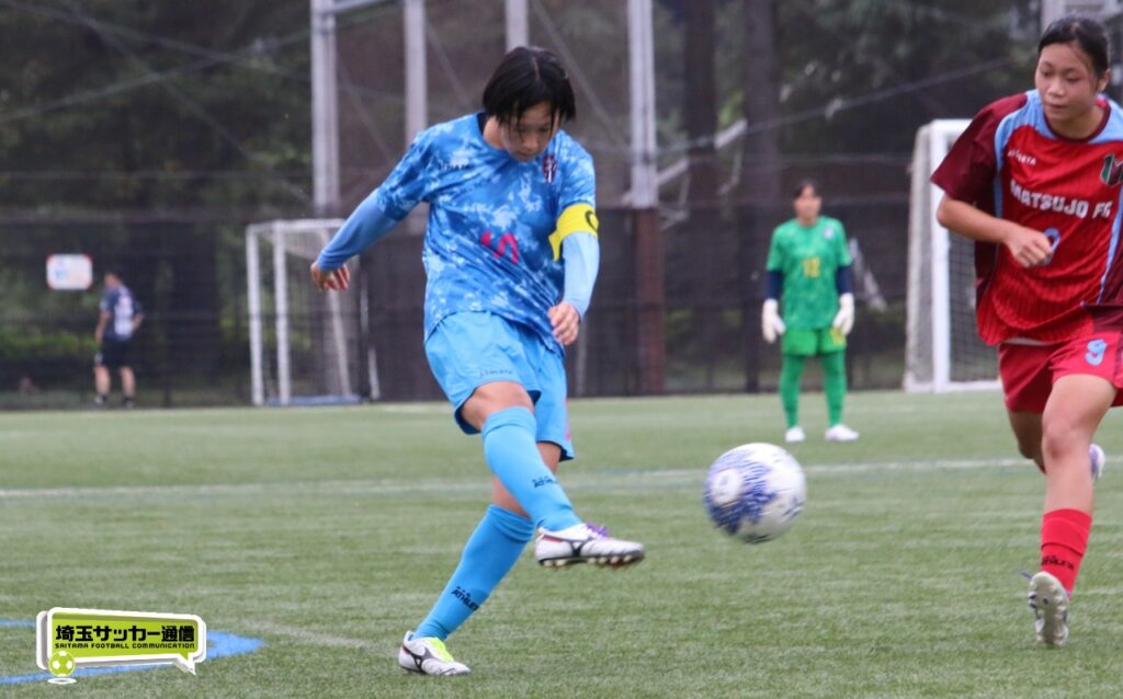 ［女子選手権］「埼玉一のボランチに」花咲徳栄10番主将・柾谷雫が２戦連発、３冠と全国へ | 埼玉サッカー通信｜埼玉サッカーを応援するWEBマガジン