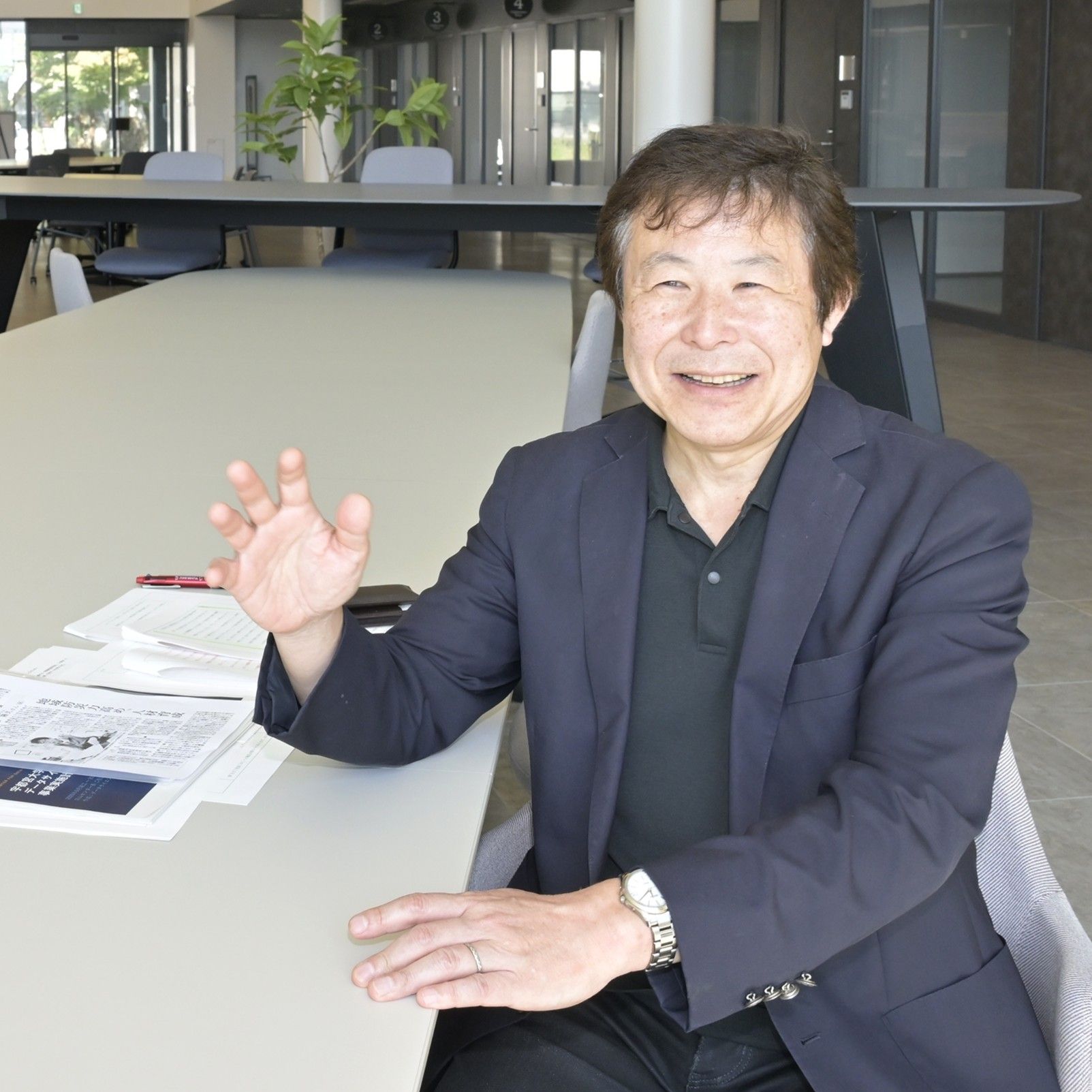 企業、自治体と「未来予想図」設計 宇都宮大データサイエンスセンター長・白山真一さん