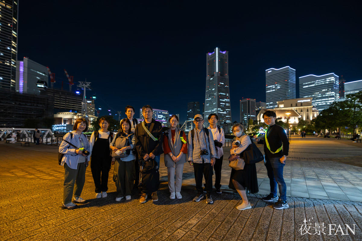 「第十九回横浜夜景撮影&交流会」が開催されました 額縁構図で夜景の主題を引き立てる