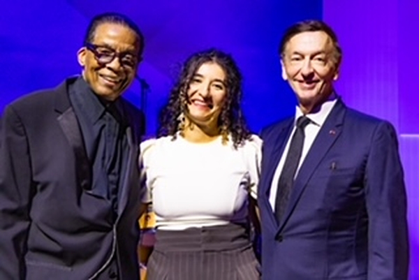 Malou Oheix from France Wins First Place in 2026 Herbie Hancock Institute International Jazz Vocals Competition at Fondation Louis Vuitton | Herbie Hancock Institute of Jazzのプレスリリース Malou Oheix from France Wins First Place in 2026 Herbie Hancock Institute International Jazz Vocals Competition at Fondation Louis Vuitton | Herbie Hancock Institute of Jazzのプレスリリース