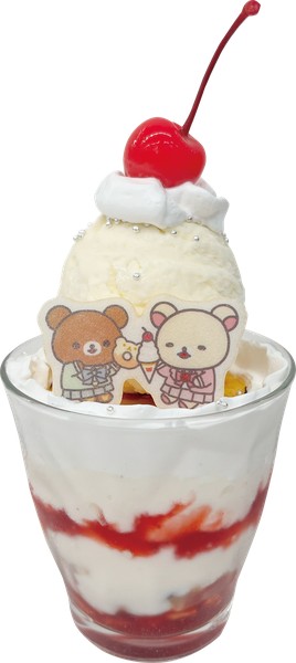 Korilakkuma & Chairoi Koguma’s Reward Parfait