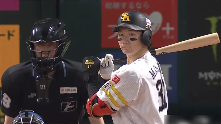 福岡ソフトバンクホークス・正木智也投手 ©パーソル パ・リーグTV